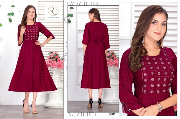 Ramdev Raanisa Vol 1 Embroidery Designer Kurti Collection